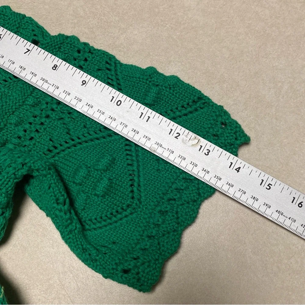 Boden Dress Women’s Size 12R Highland Green Claudia Textured Knit Dress - Picture 13 of 15